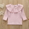 0 3Y Toddler Baby Girl Clothes Sets Solid Knitted