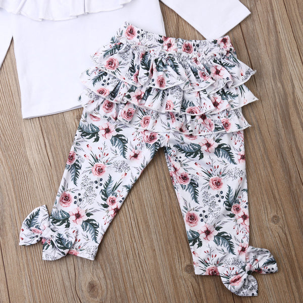 0 5Y Toddler Baby Girls Clothes Sets Autumn Winter