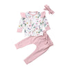 Autumn Toddler Baby Girl Clothes Sets Ruffles