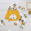 Toddler Autumn Clothes Baby Girls Floral Sets