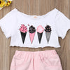 2019 Toddler Baby Girls Ice Cream 1 5Y Clothes