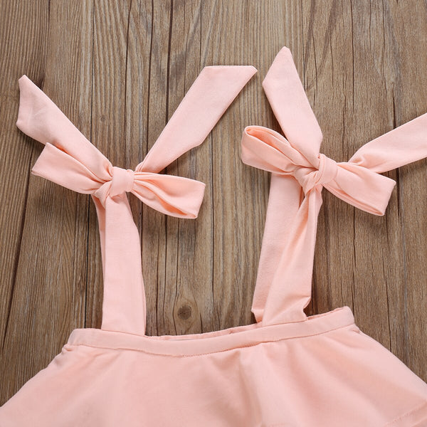 2Pcs Newborn Toddler Infant Baby Girl Clothes