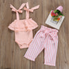 2Pcs Newborn Toddler Infant Baby Girl Clothes