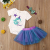 3PCS Toddler Baby Girl Clothes Outfits Set