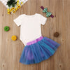 3PCS Toddler Baby Girl Clothes Outfits Set