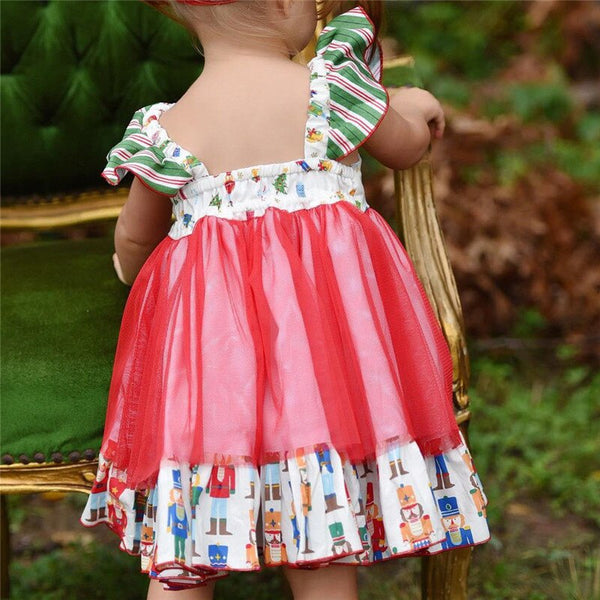 Baby Girl Chrustmas Clothes Dress Toddler Children