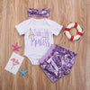 Newborn Toddler Floral Baby Girls Clothes Daddy's