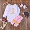 Toddler Infant Baby Girl Outfits Clothes Bodysuit