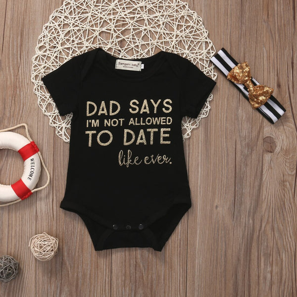 Toddler Newborn Baby Girl Clothes Infant Bodysuit