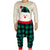 Baby Boys Holiday Santa Claus Christmas Plaid Cotton 2 pc Set Al