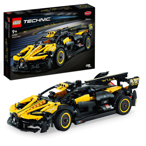 LEGO 42151 Technic Bugatti Car Toy Car Racing Model Car Collectible Iconic Vehicles from 9 Years Old