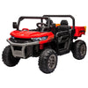 24V Ride On Truck 2 Seater Ride On UTV With 2x200W Motor Ride On Dump Truck With Dump Bed Shovel Ride On Car With Remote Control Electric Vehicle With Non Slip Tyre For Boys Girls