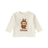 Spring and Autumn Baby Kids Cartoon Pattern Long Sleeves Top and Pants