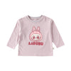Spring and Autumn Baby Kids Cartoon Pattern Long Sleeves Top and Pants