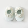 Baby Lace Ruffle Design Solid Color Breathable Rubber Sole Shoes