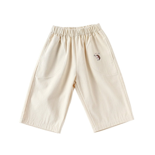 Spring and Autumn Baby Kids Cartoon Pattern Long Sleeves Top and Pants