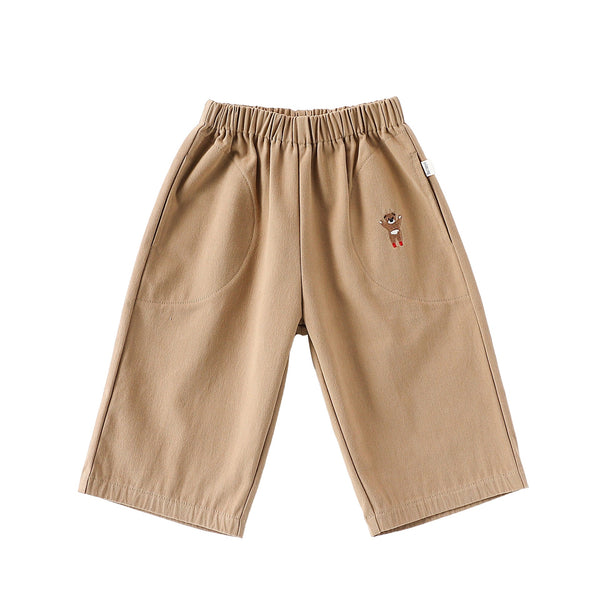 Spring and Autumn Baby Kids Cartoon Pattern Long Sleeves Top and Pants