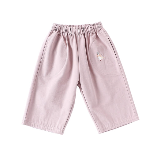 Spring and Autumn Baby Kids Cartoon Pattern Long Sleeves Top and Pants