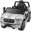 ELEMARA Toddler Toyota Electric Car 12V with DIY Block Space and Storage - Gray