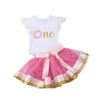 0 24M Newborn Toddler Baby Girl Clothes Sets One