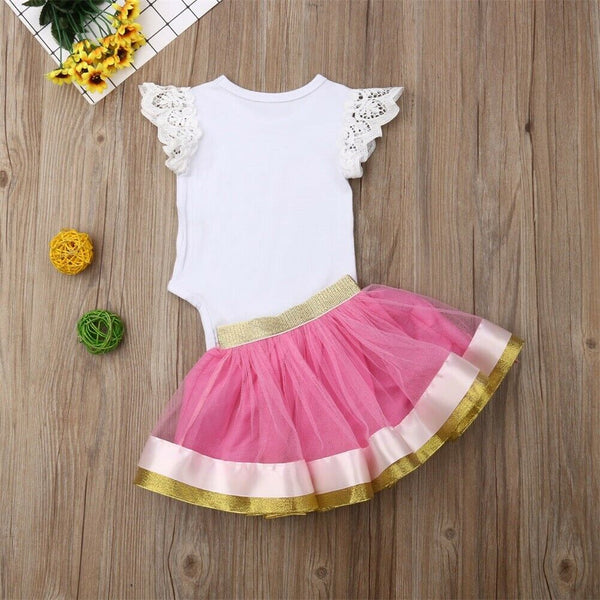 0 24M Newborn Toddler Baby Girl Clothes Sets One