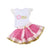 0 24M Newborn Toddler Baby Girl Clothes Sets One