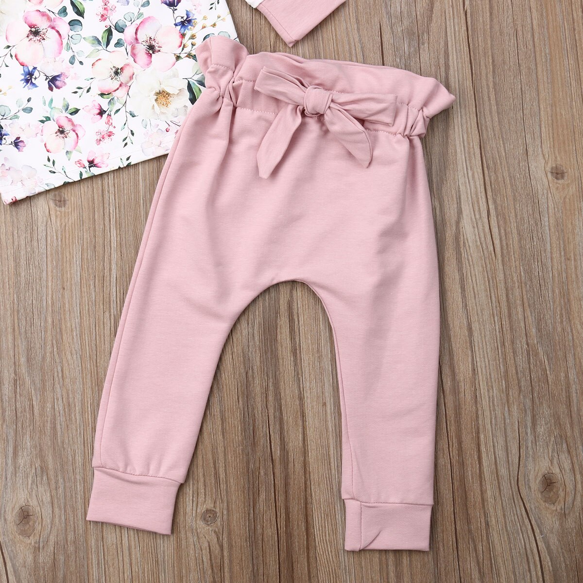 0 24M Toddler Baby Girl Clothes Sets Ruffles Long