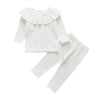0 3Y Toddler Baby Girl Clothes Sets Solid Knitted