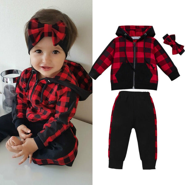 Xmas Toddler Unisex Winter Clothes Sets