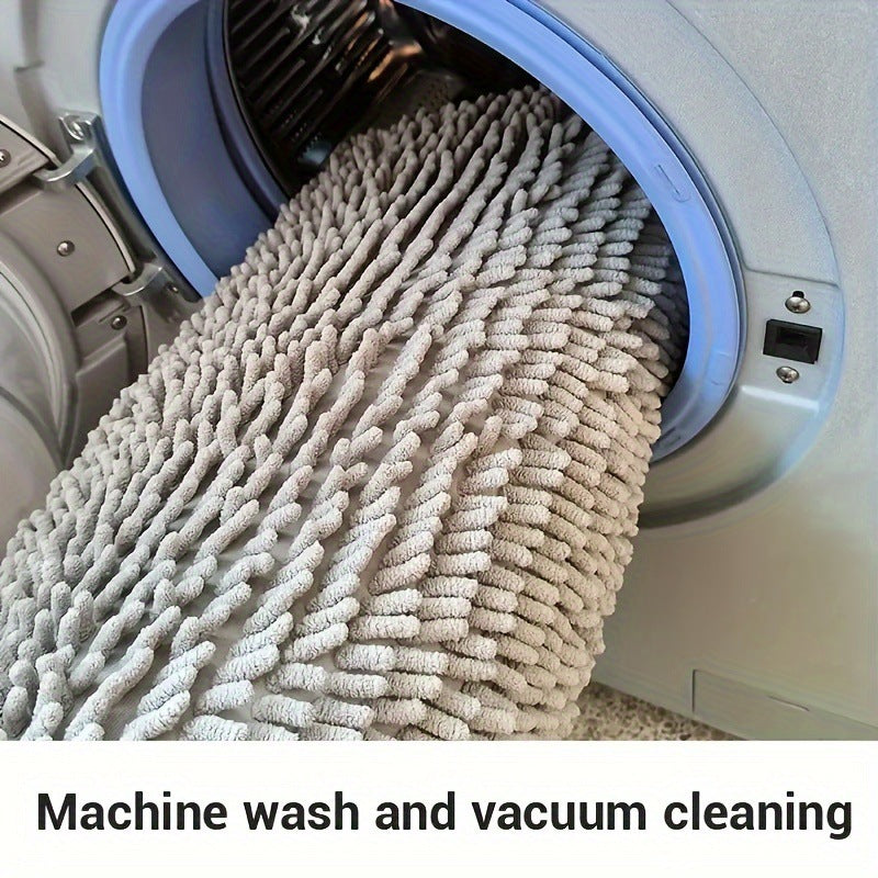 Neewsa MudMagnet Pet Chenille Bathroom Door Absorbent Floor Mat Non-slip