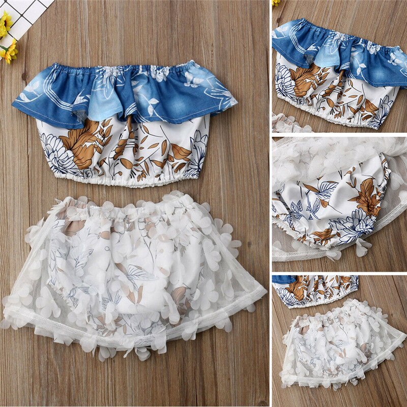 2019 Cute Girl Clothes Set Newborn Toddler Baby