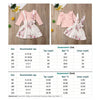 3PCS Newborn Toddler Baby Girls Clothes Sets