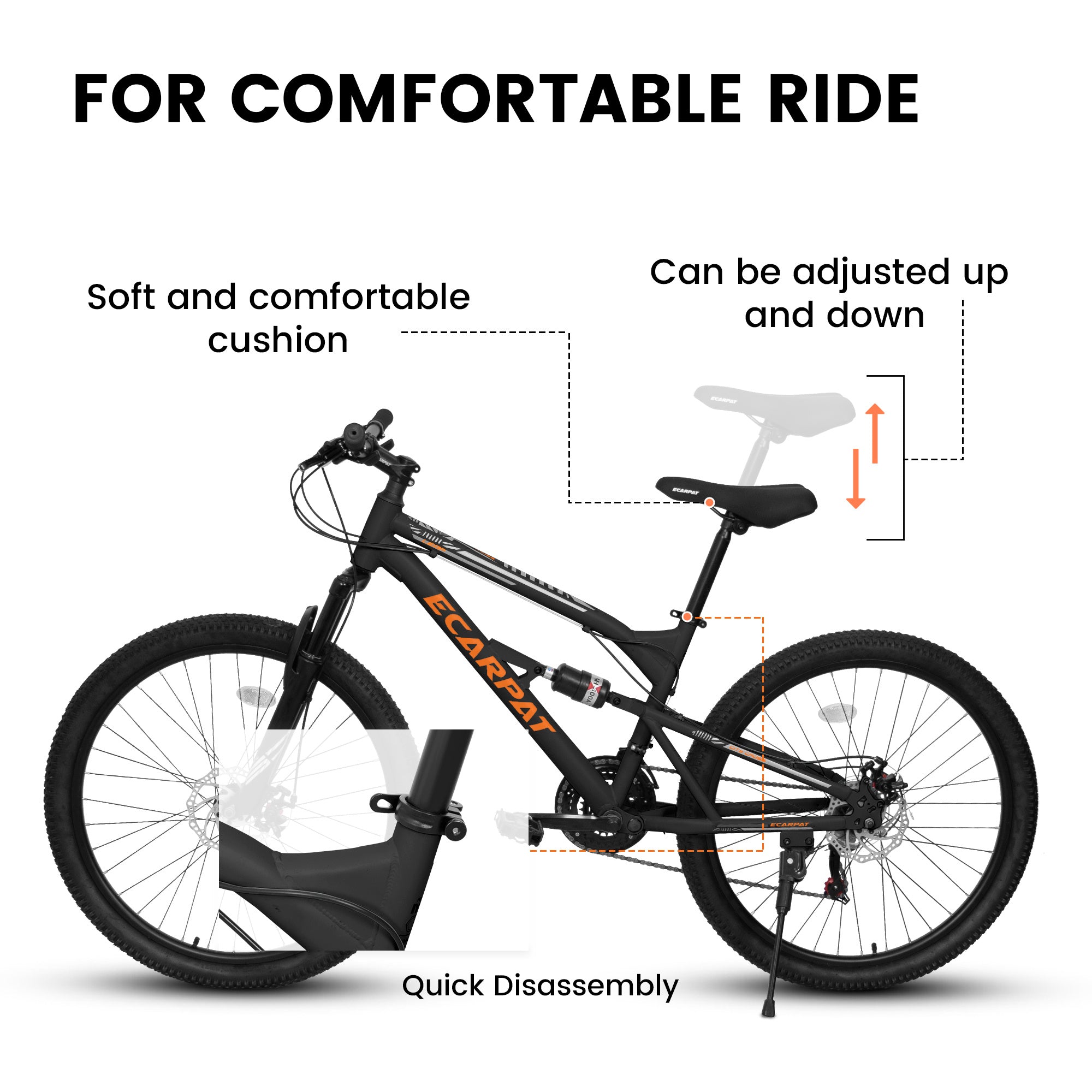 TrailMate™ – 26" Steel Frame MTB (21-Speed, Blue)