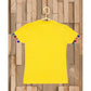 Generic Girl's Casual Short Sleeve Printed Cotton T Shirt (Yellow)