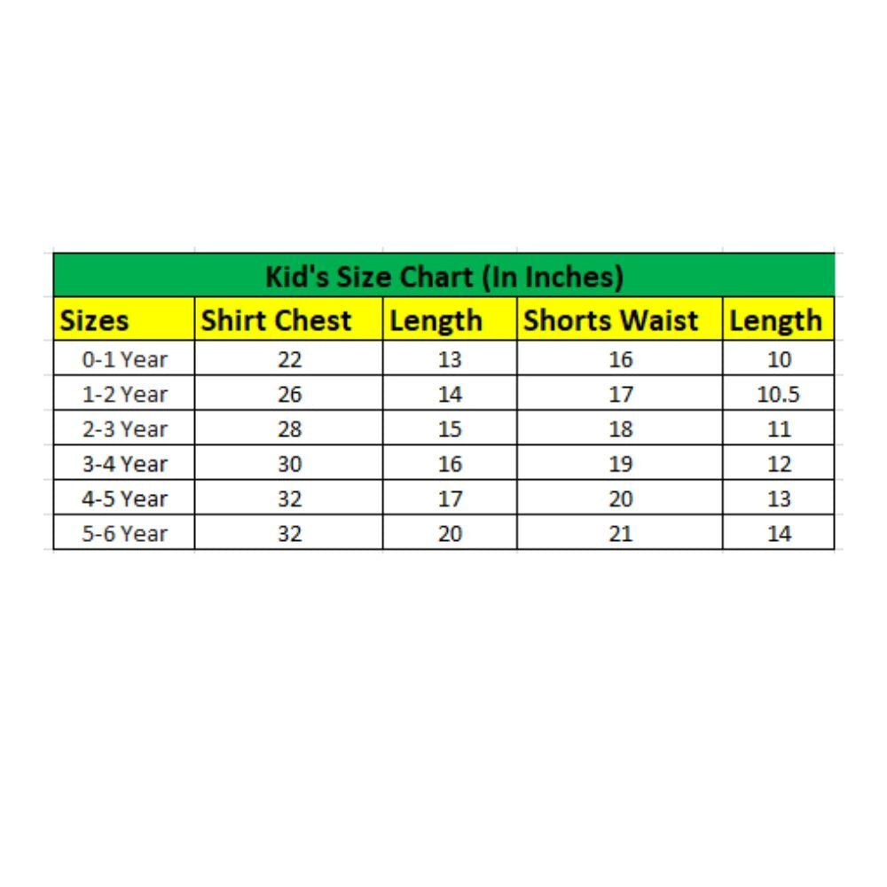 Generic Boy's Cotton Blend Printed Short  Sleeve Shirt (Green)