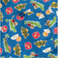 Generic Boy's Cotton Blend Printed Short Sleeve Shirt (MultiColor)