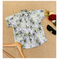 Generic Boy's Cotton Blend Printed Short Sleeve Shirt (MultiColor)