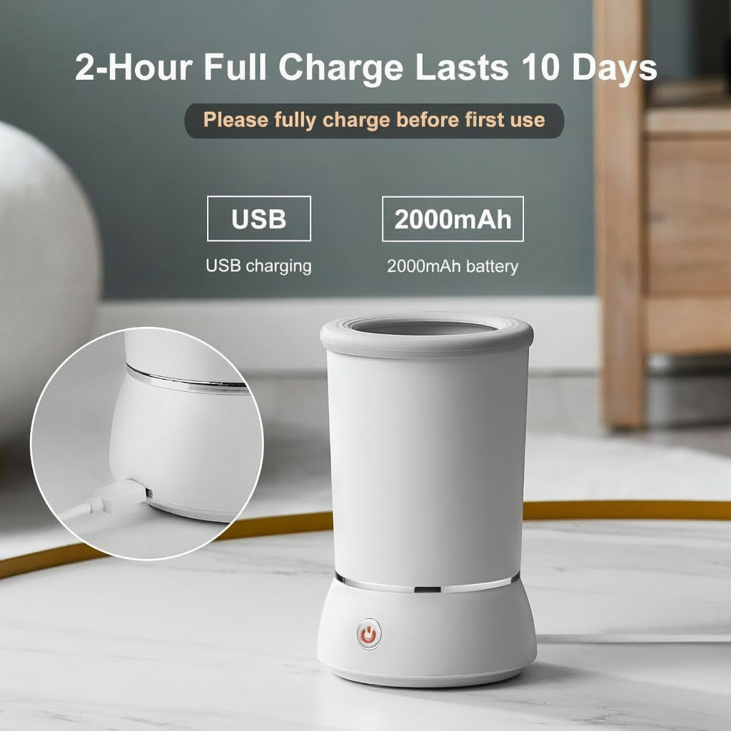 Automatic Pet Paw Cleaner for Dogs & Cats – Portable Paw Washing Cup with Soft Silicone Brushes, Mud & Dirt Remover