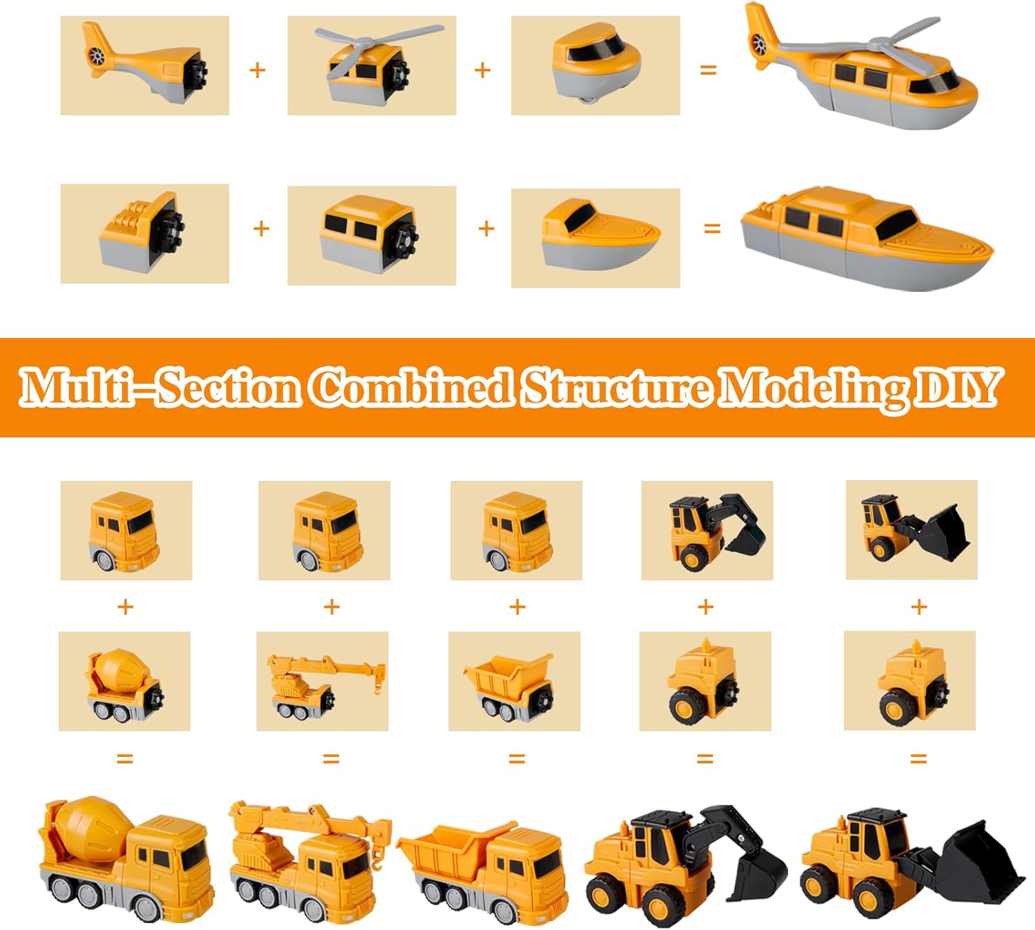 Magnetix Build & Play Vehicle Set