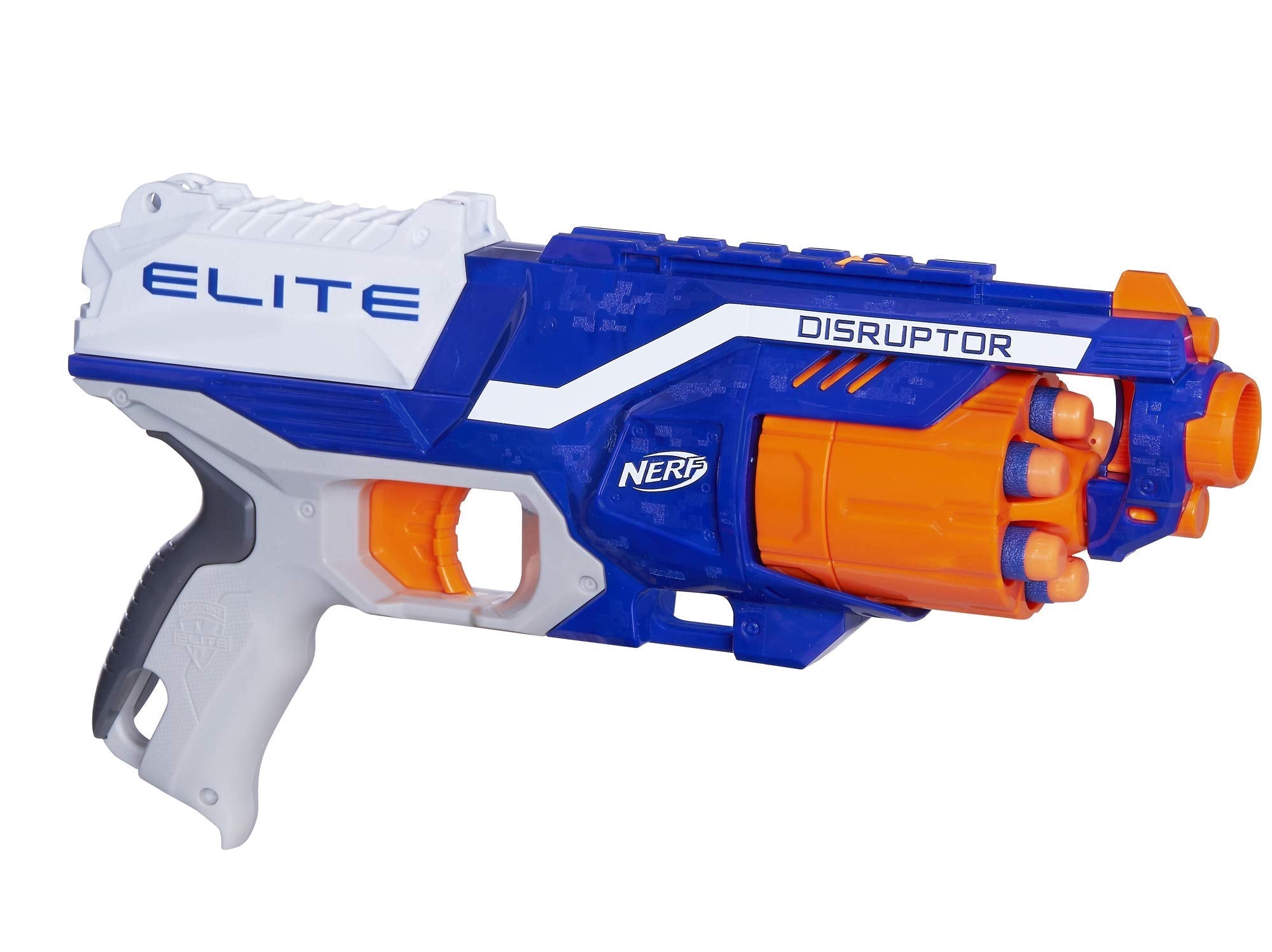 NERF Disruptor Elite Blaster Includes Includes 6 Official Nerf Elite