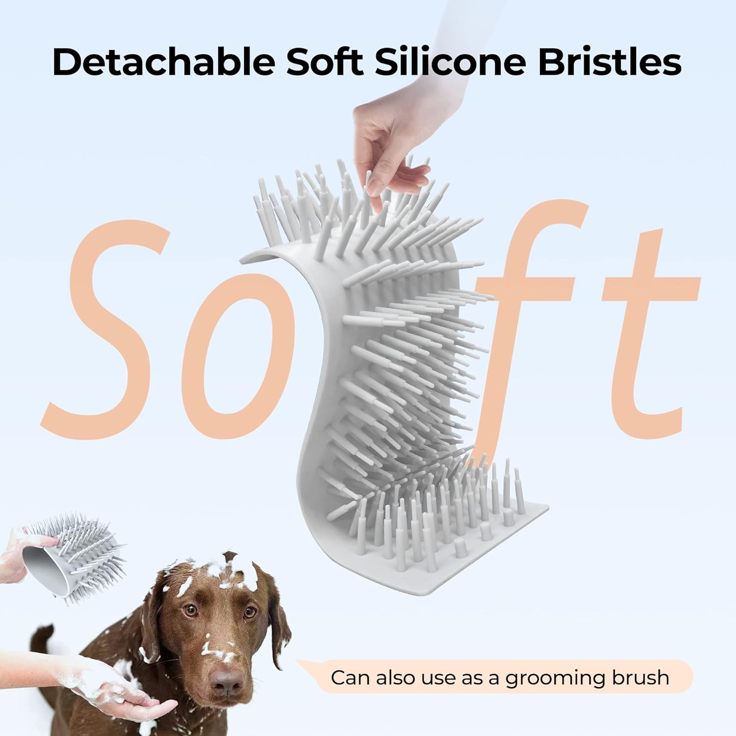 Automatic Pet Paw Cleaner for Dogs & Cats – Portable Paw Washing Cup with Soft Silicone Brushes, Mud & Dirt Remover