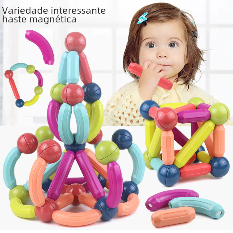 Magnetic Building Blocks for Kids - Educational Toy