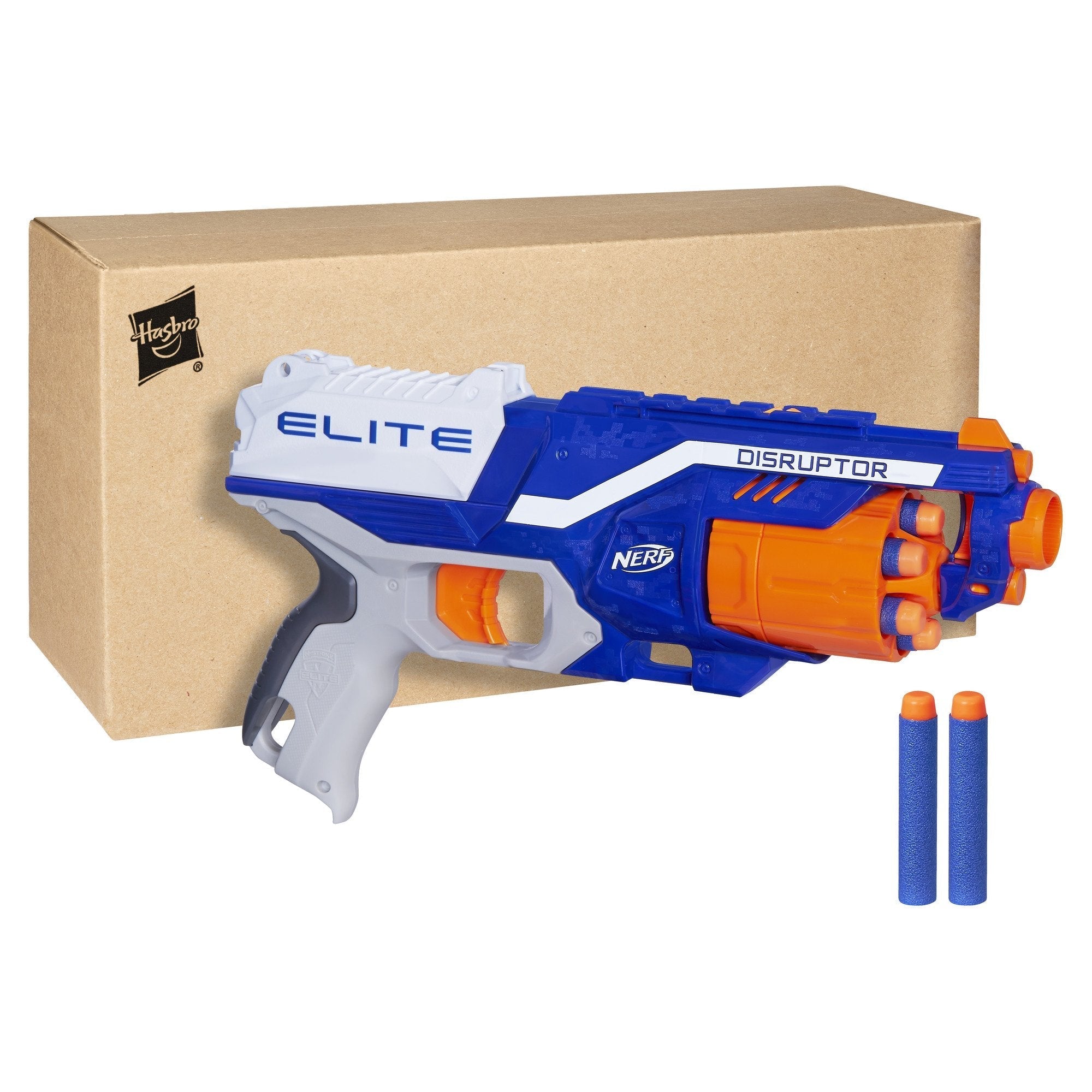 NERF Disruptor Elite Blaster Includes Includes 6 Official Nerf Elite