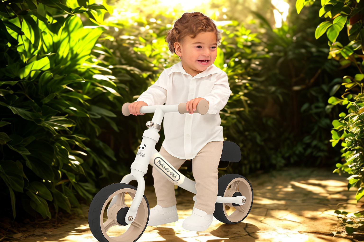 MyKids-USA Balance Bike – Strong & Durable Metal Frame for Toddlers