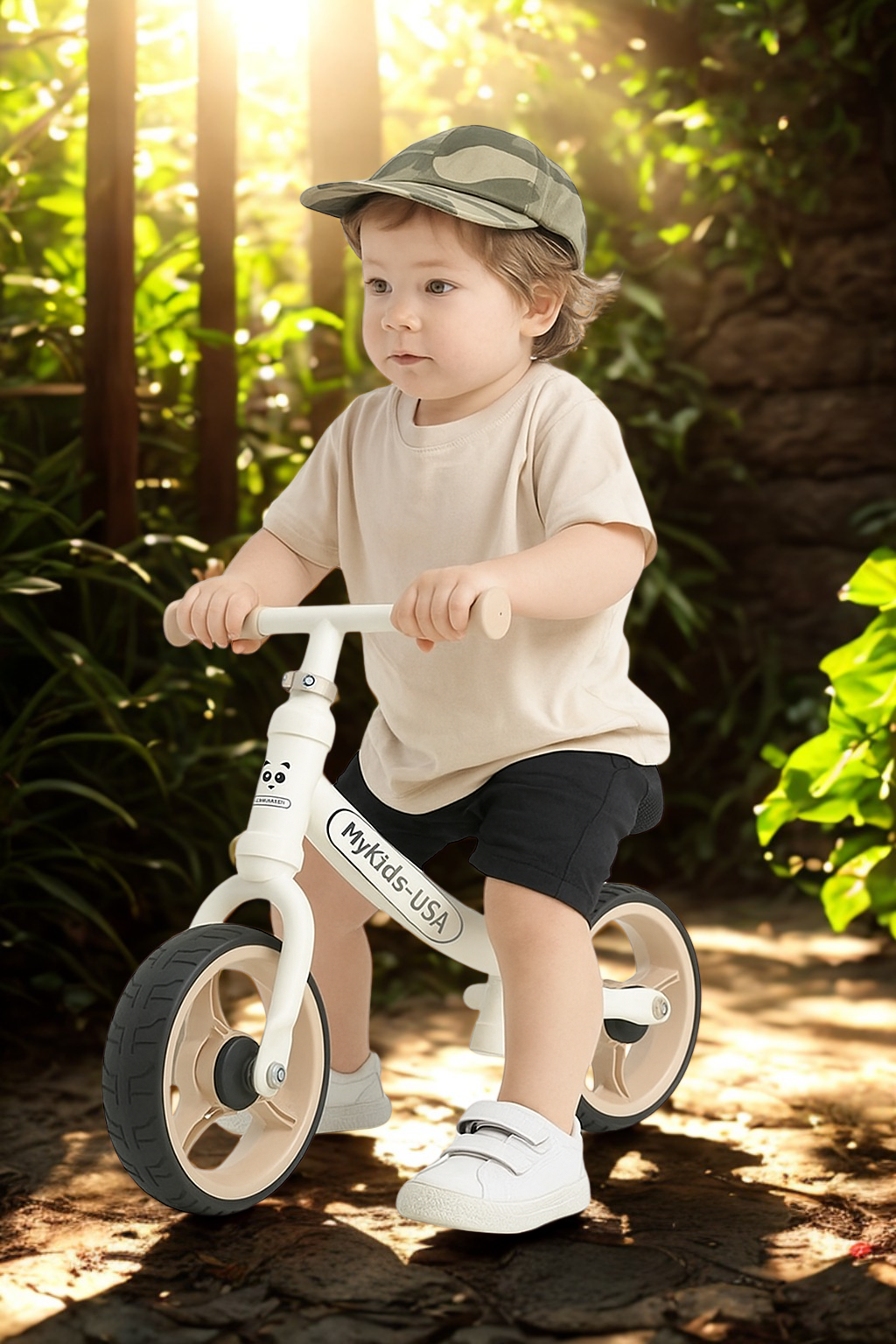 MyKids-USA Balance Bike – Strong & Durable Metal Frame for Toddlers