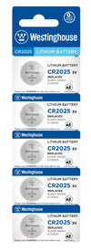 Westinghouse CR2025 3V Lithium Primary Coin Cell Battery - Non