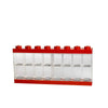 Lego Minifigure Display Case 16 Red Large