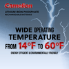 Camelion IFR14430 Lithium Iron Phosphate Rechargeable Battery 400mAh
