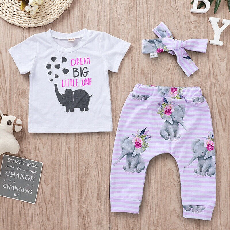 Newborn Toddler Baby Girl Infant Clothes Romper