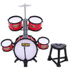Keezi Kids 7 Drum Set Junior Drums Kit Musical Play Toys Childrens